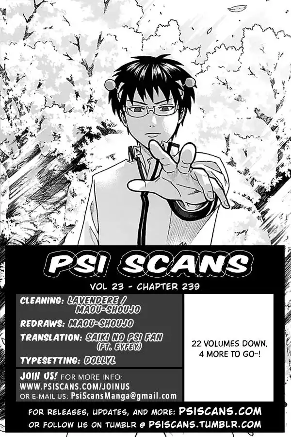 Saiki Kusuo no Psi Nan Chapter 239 3